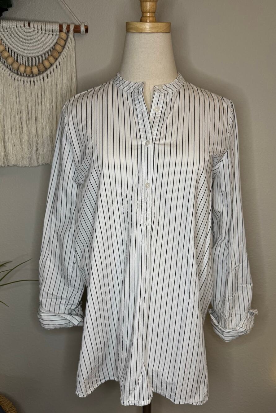 Madewell Wellspring Striped Tunic sz M